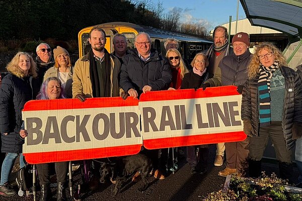 north devon lib dems say back our rail line